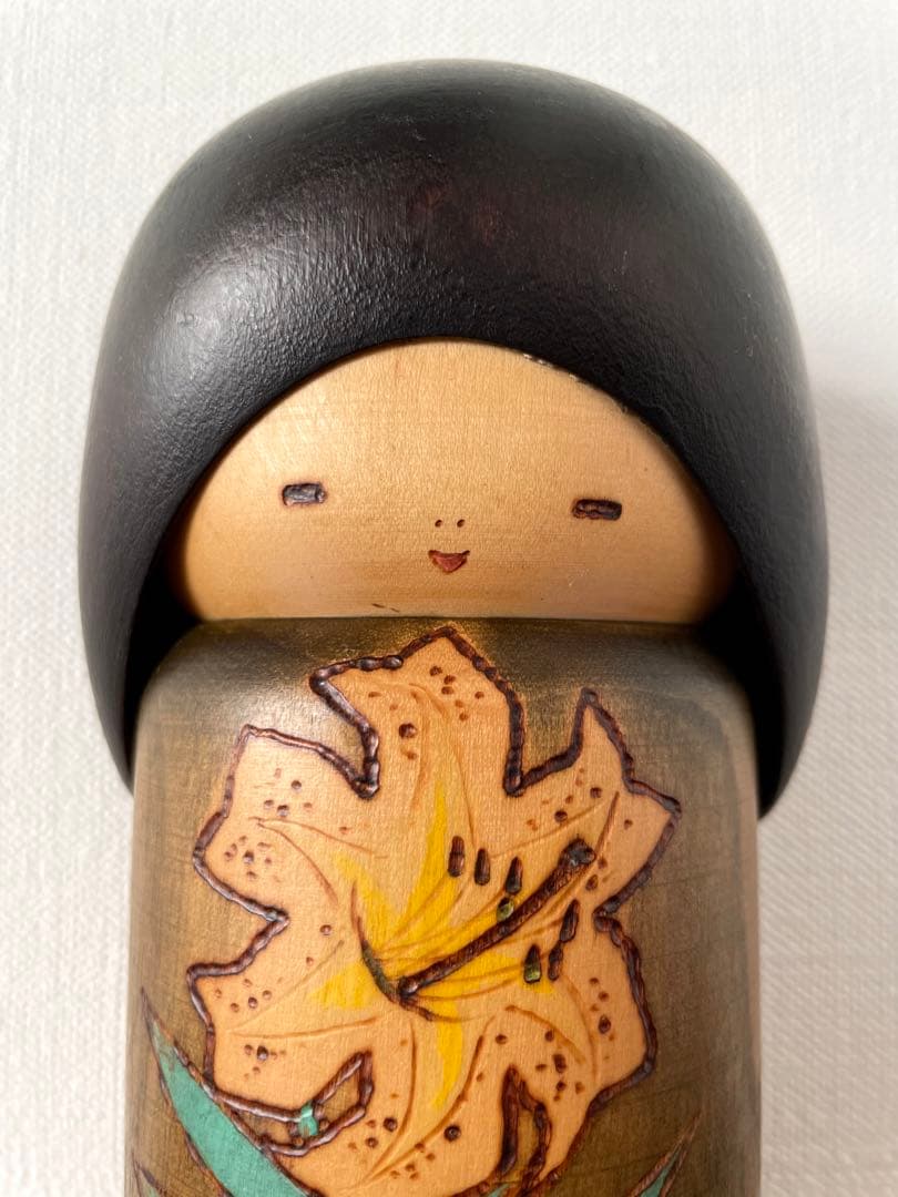 稀少 関口 三作 創作 こけし kokeshi doll 人形 レトロ