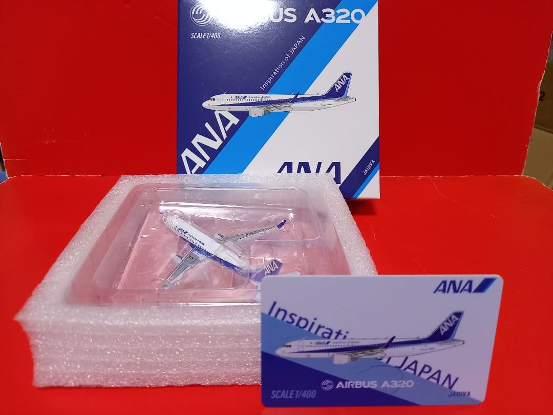 航空機・ヘリコプター Panda Model 1/400 ANA A320-211 JA01VA