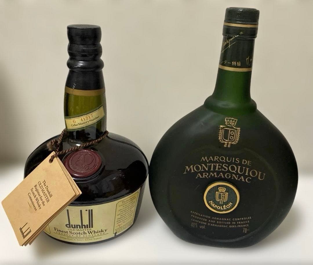 釣*侍様 未開封古酒ウイスキーブランデーおまとめ7本セット