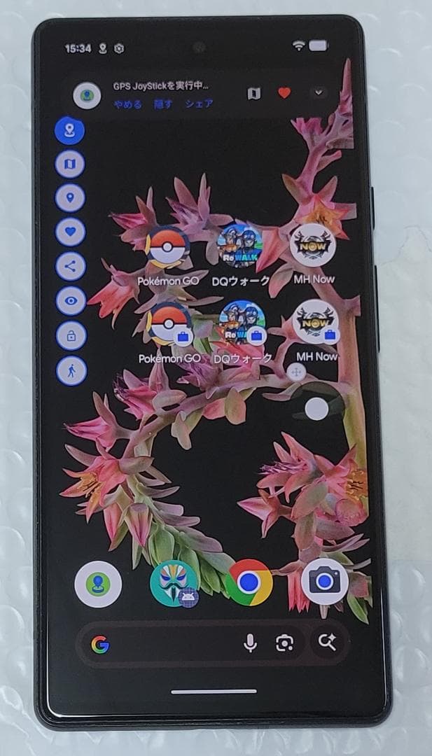 美品 Pixel 6 8GB(＋8GB=16GB)/128GB 位置偽装