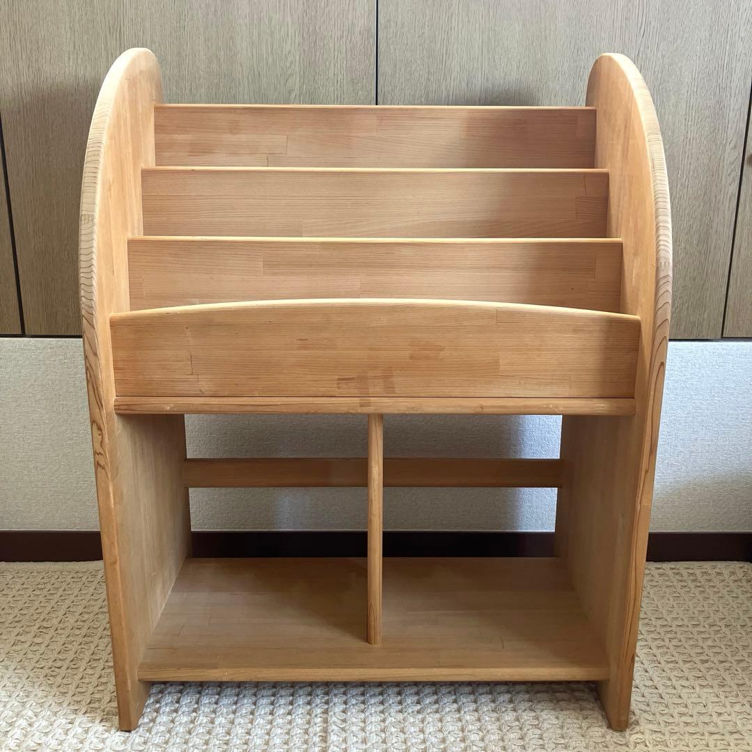 絵本棚　木遊舎　ヒノキ　60