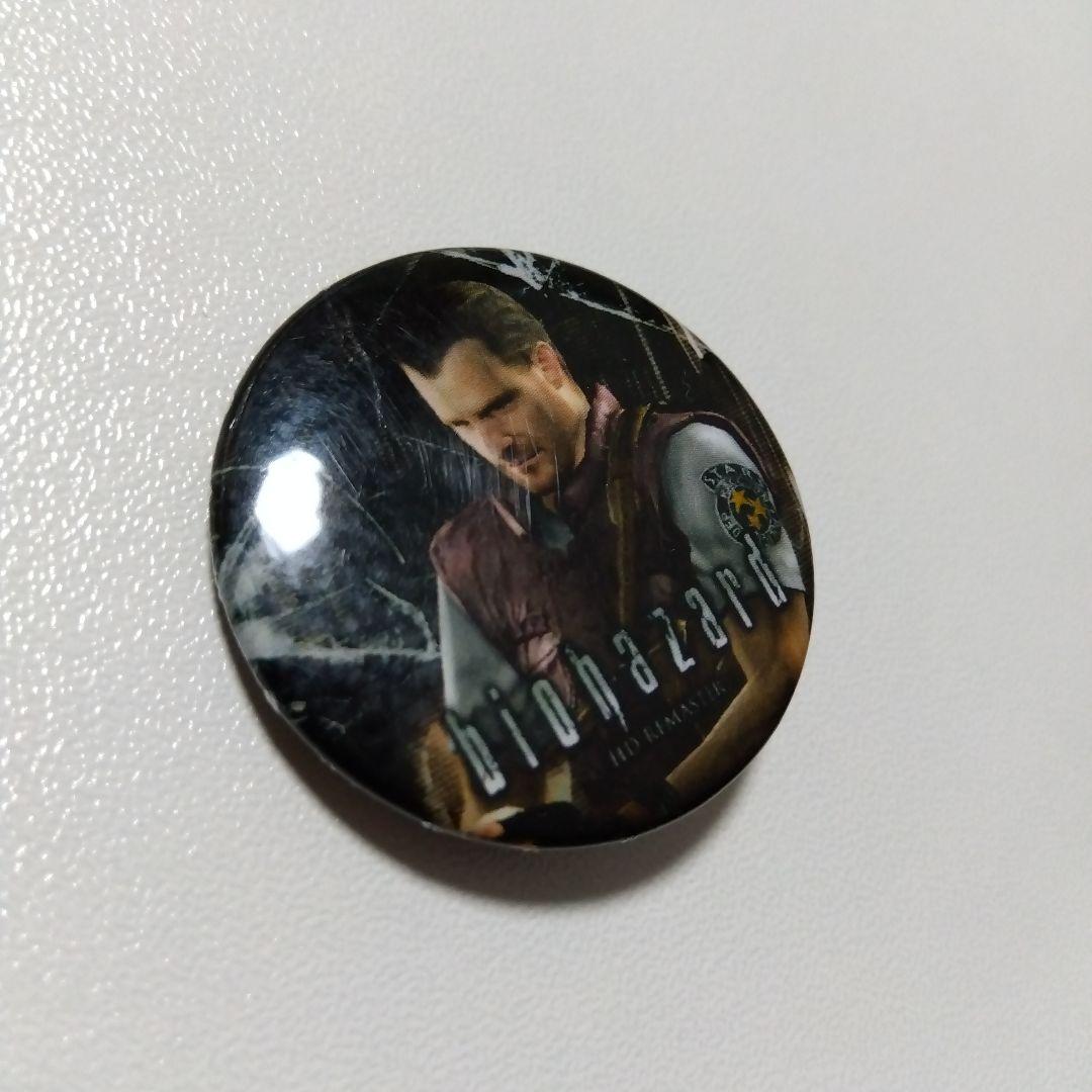 【BIOHAZARD】バリー パセラ コラボメニュー 注文 特典 缶バッジ