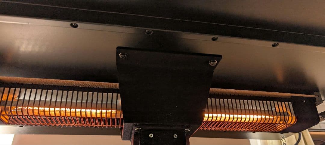 昇降式こたつテーブル　120cm×80cm　布団無しで使える　昇降式テーブル