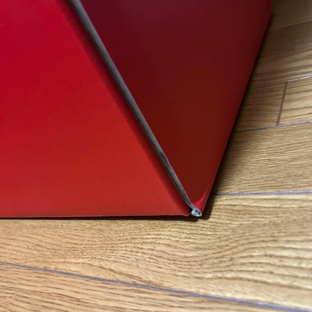 BE@RBRICK UNDERCOVER LOGO RED 1000％