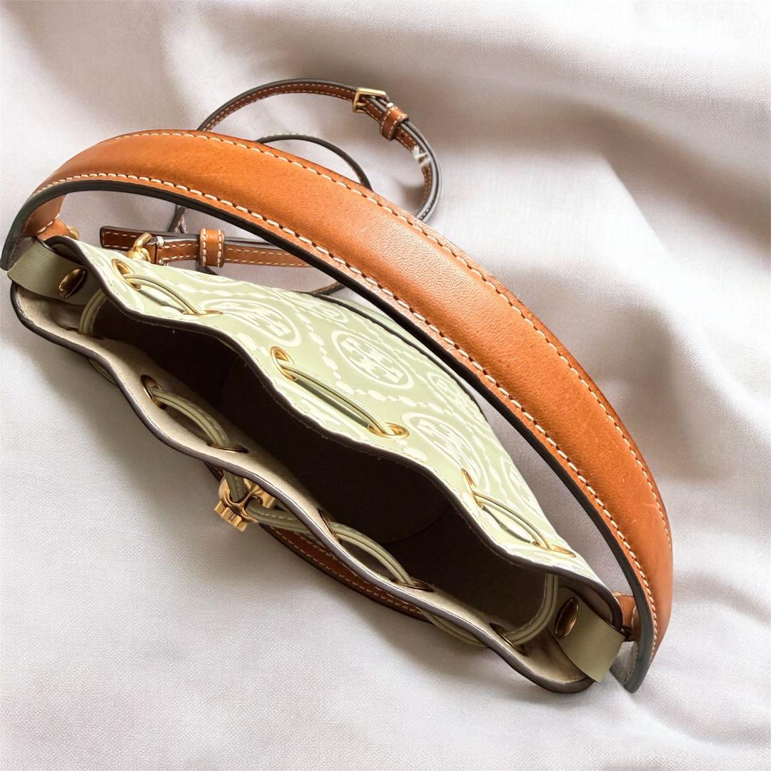 【美品】Tory Burch トリーバーチ★バケツ型ハンドバッグ★ショルダー