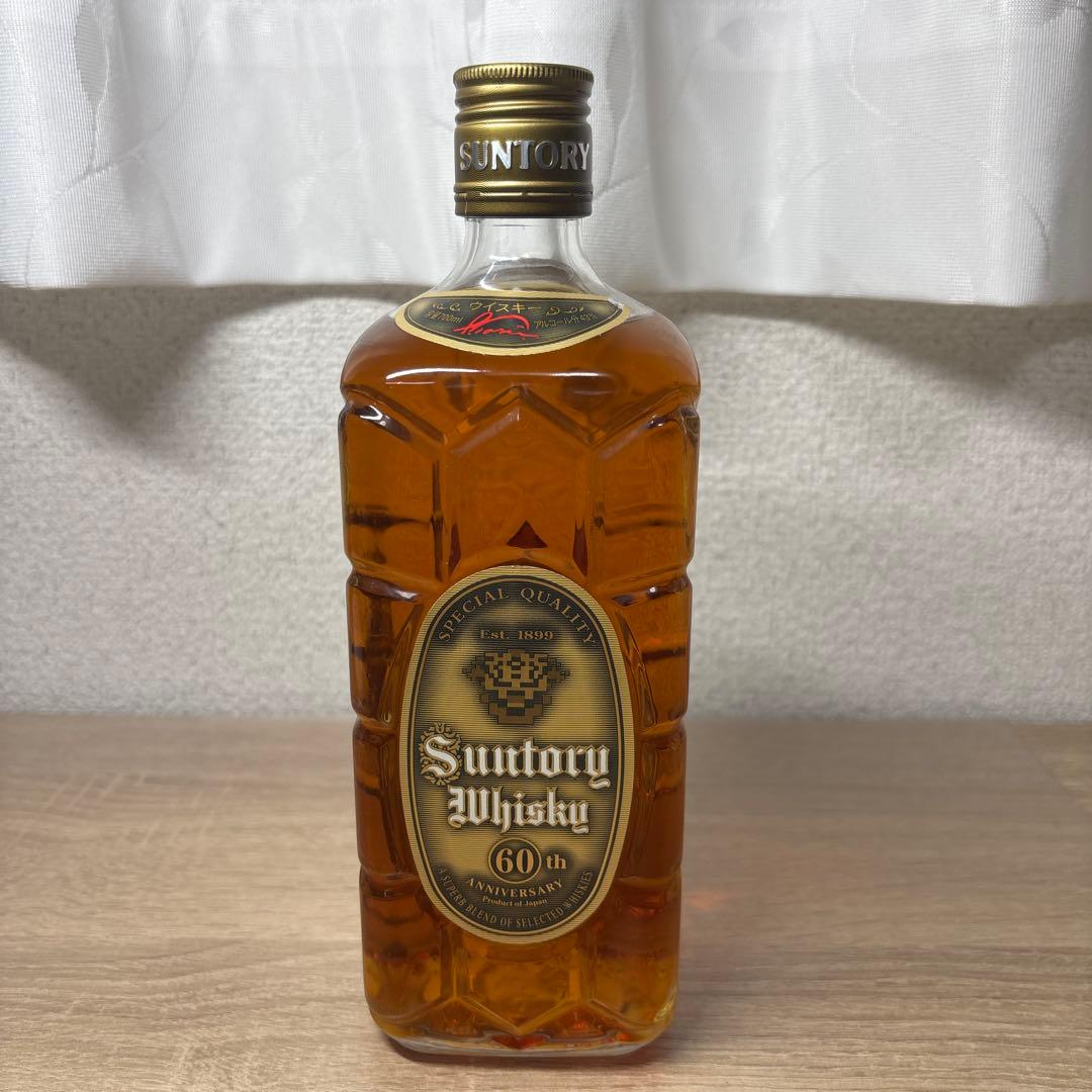 サントリーウィスキー　60周年記念　特角 非売品