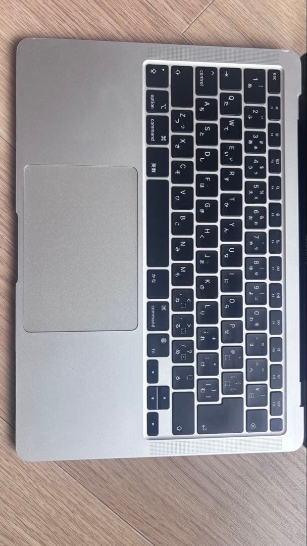 m1 macbook air メモリ8G SSD256 最大容量81%