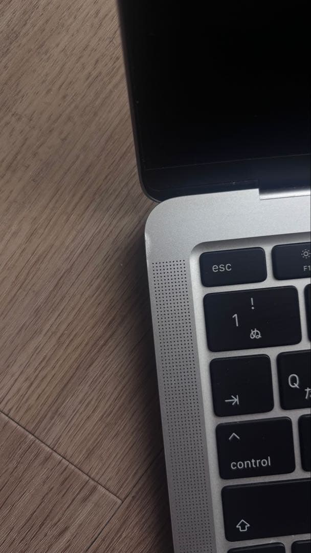 m1 macbook air メモリ8G SSD256 最大容量81%