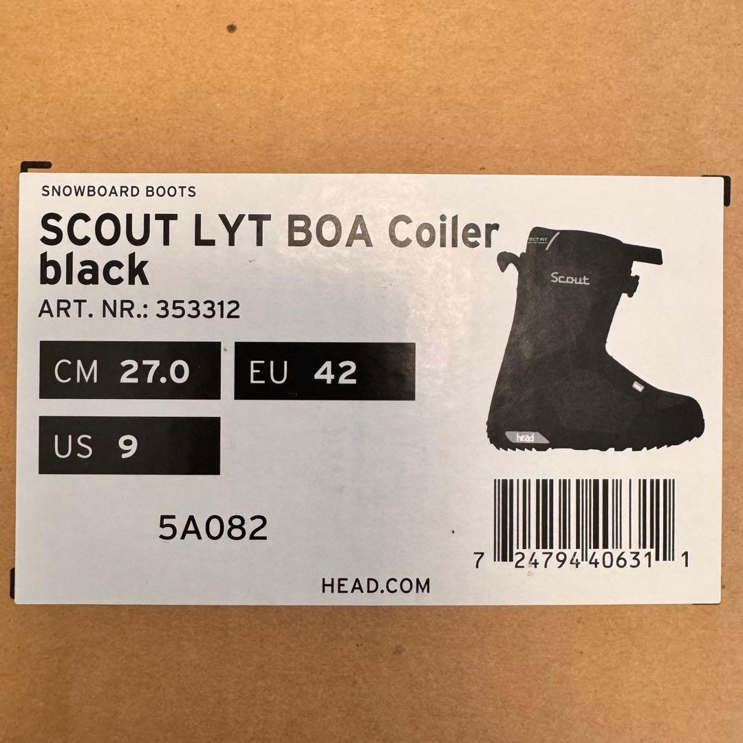 【マリモ】HEAD SCOUT LYT BOA Coiler 27cm