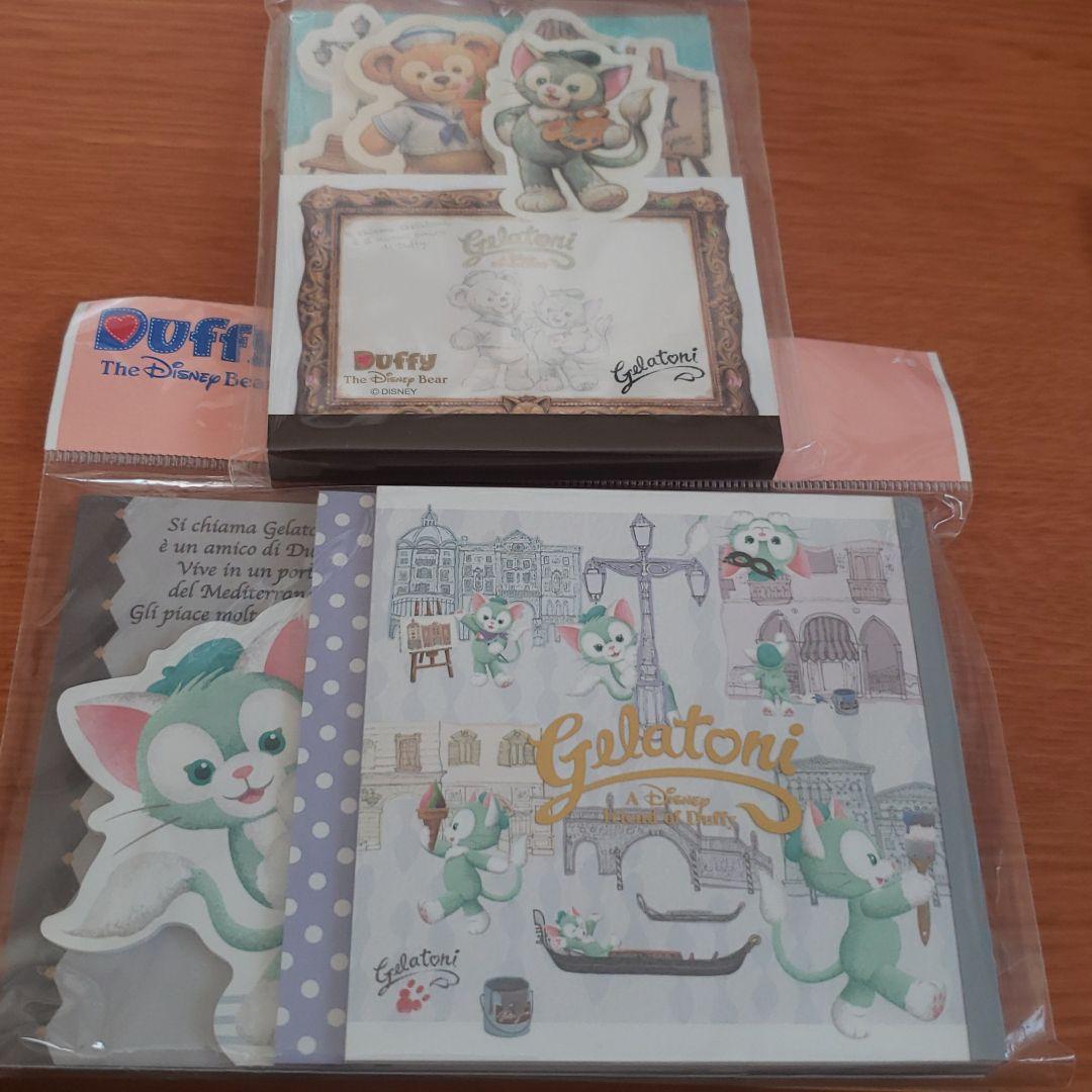 ダッフィーメモ帳ボールペンまとめ売り