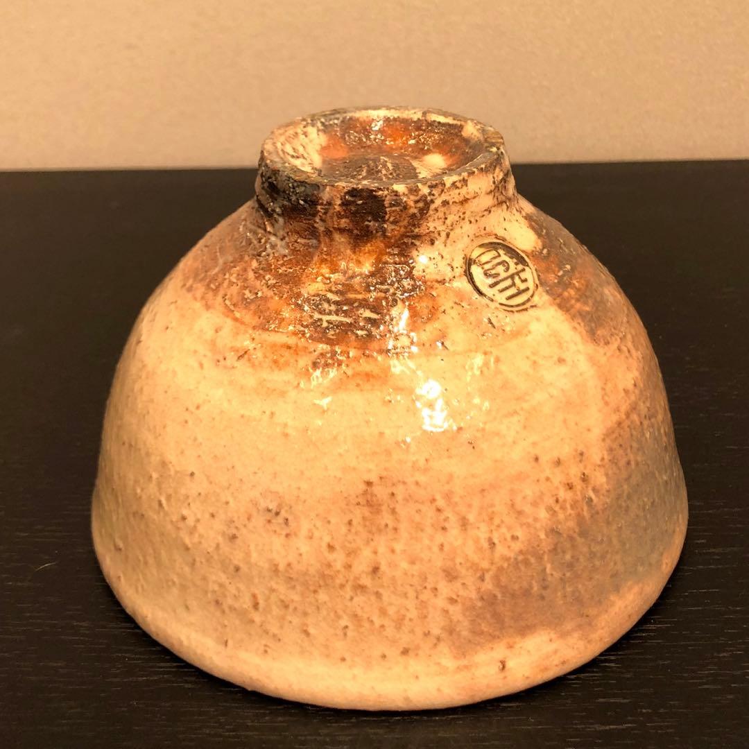 【茶道具】15代坂倉新兵衛(正治)作　萩茶碗