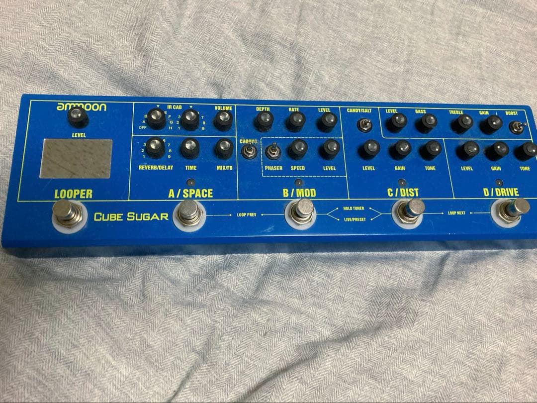 ammoon マルチエフェクター　cube sugur