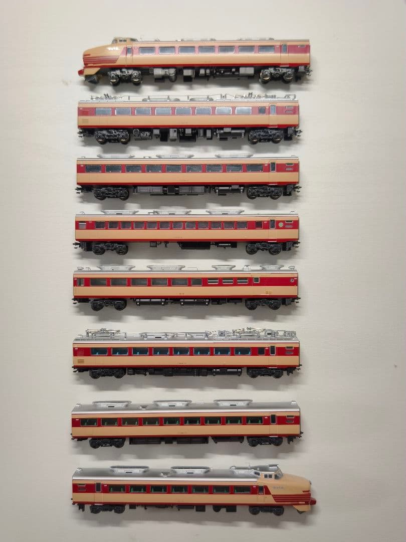 こじけん　KATO 485系 ボンネット 8両