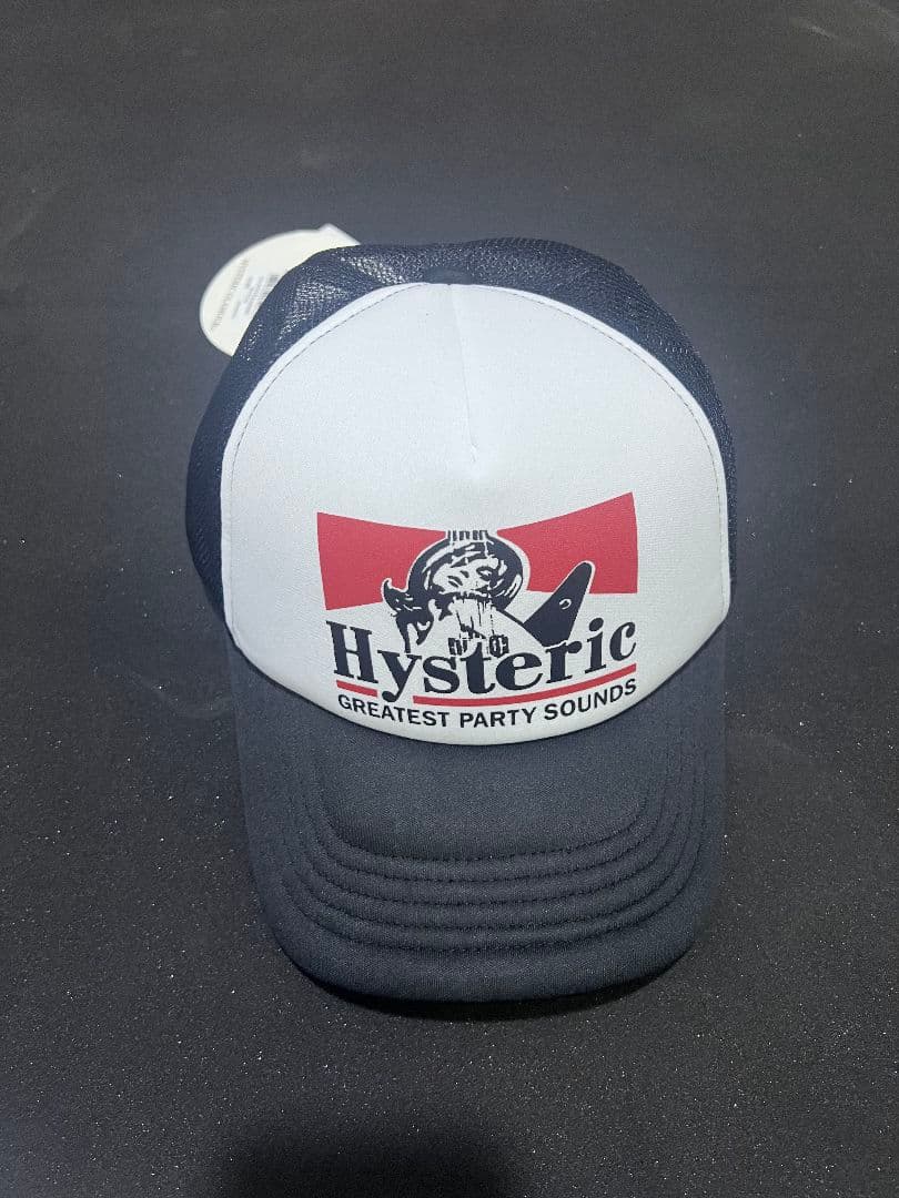 ヒステリックグラマー GUITAR GIRL メッシュキャップ ブラック-17