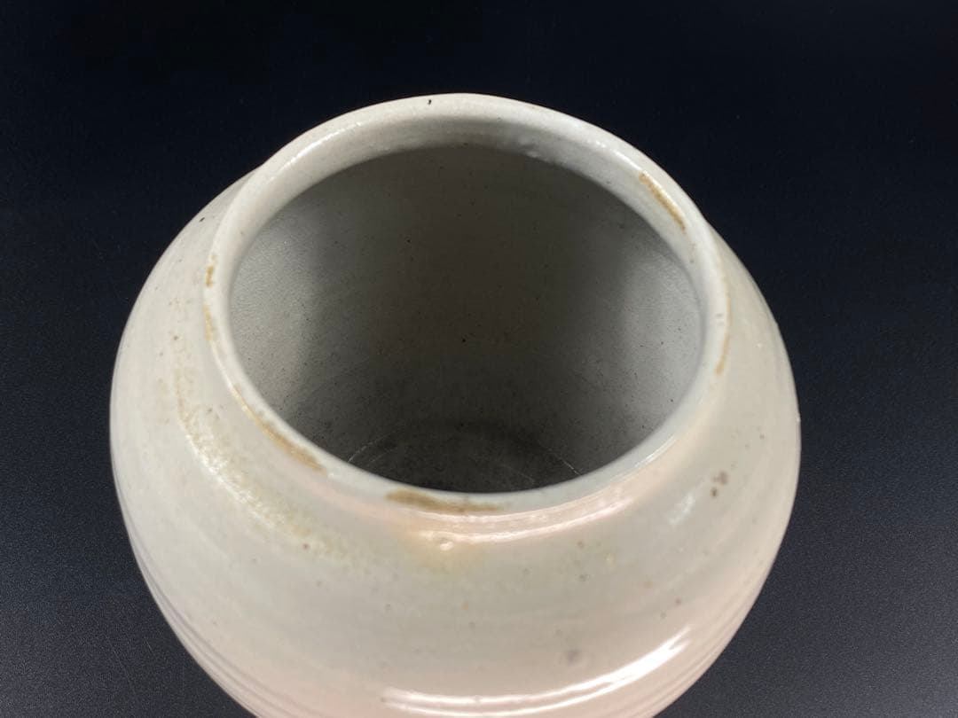 李朝 茶壺 骨董 古玩 古美術 茶道具 時代物 高11.4cm