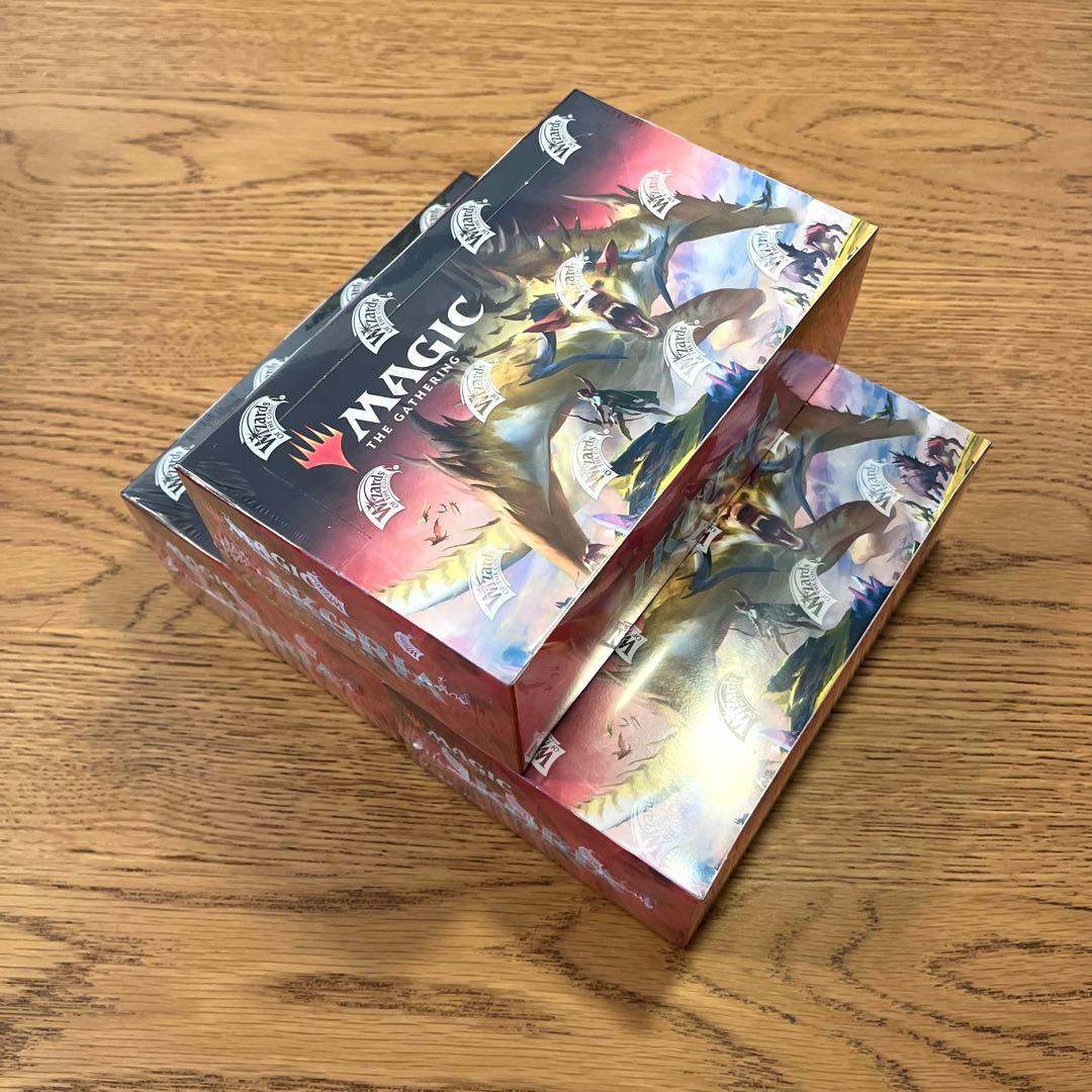 MTG イコリア 巨獣の棲処 ドラフト・ブースター BOX 3ボックス 日本語版