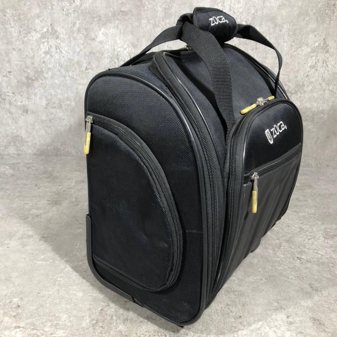 美品 ZUCA ズーカ キャリーケース キャリーバッグ ブラック 旅行バッグ