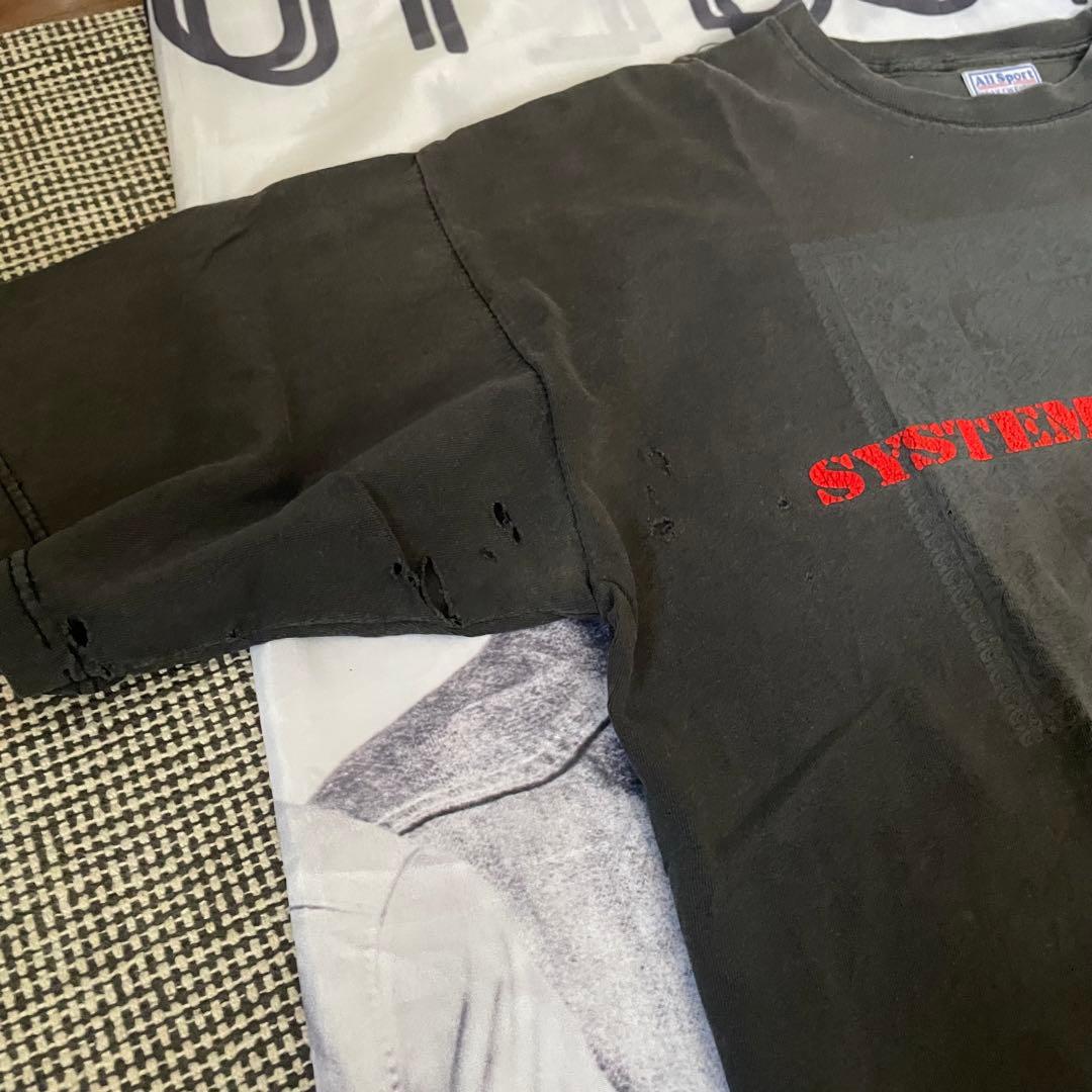 90s system of a down Tシャツ