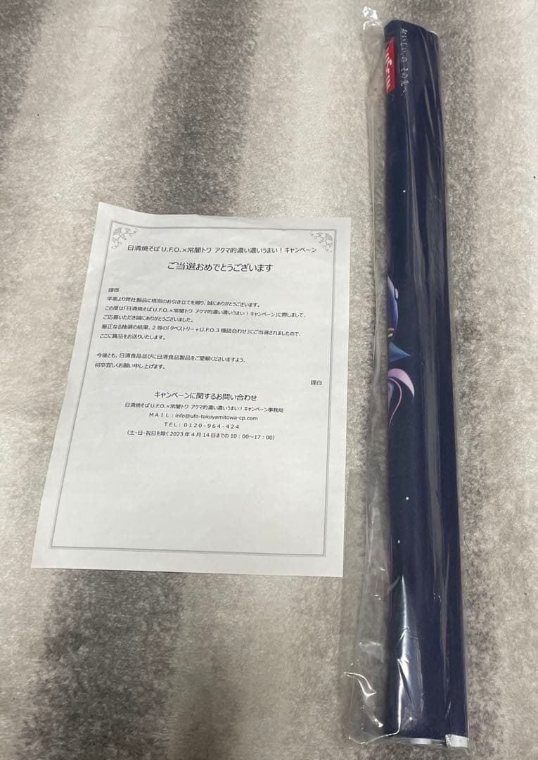 常闇トワ　タペストリー　UFO