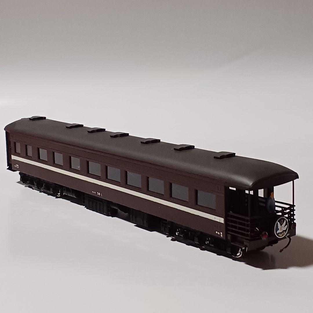 特急はと 展望車 マイテ58 茶色