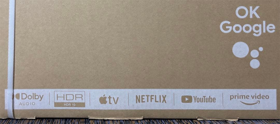 ベ*ド様 新品未開封未使用品1年保証TCLGoogleスマートTV フルハイビジ