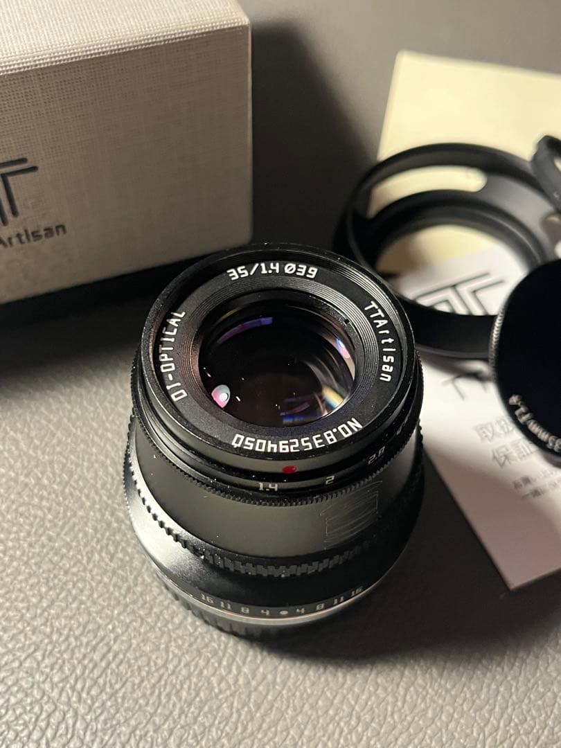 何でも屋さま！TTArtisan ❗️35mm F1.4 レンズ