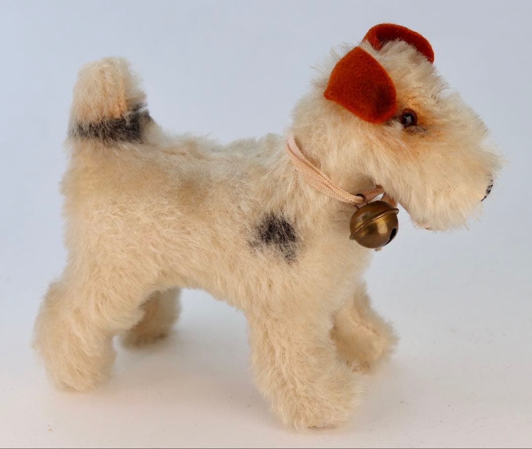 1954 FoxyTerrier シュタイフ・ビンテージ品 10cm ボタン無し
