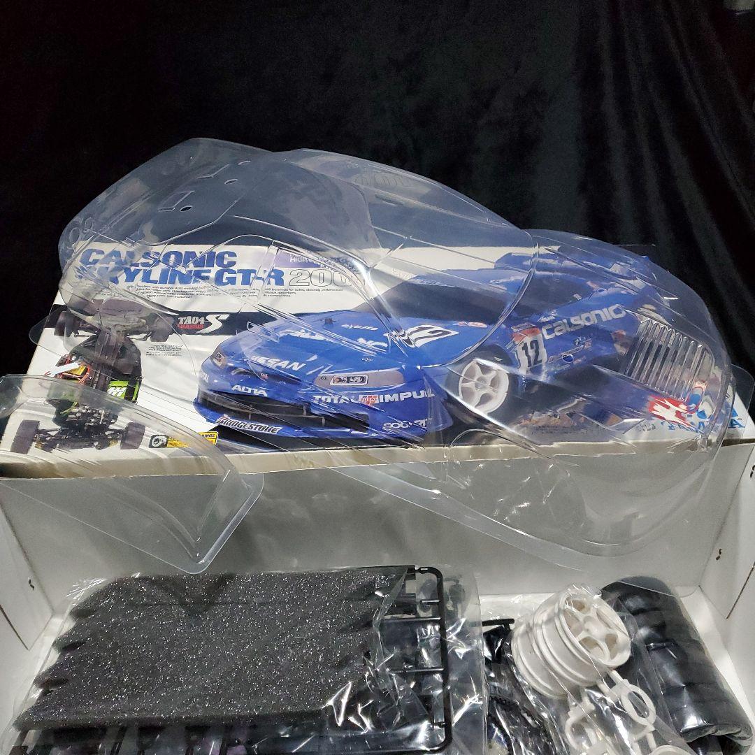 タミヤ TA04S 1/10 スカイライン GT-R 2001 R34 絶版商品