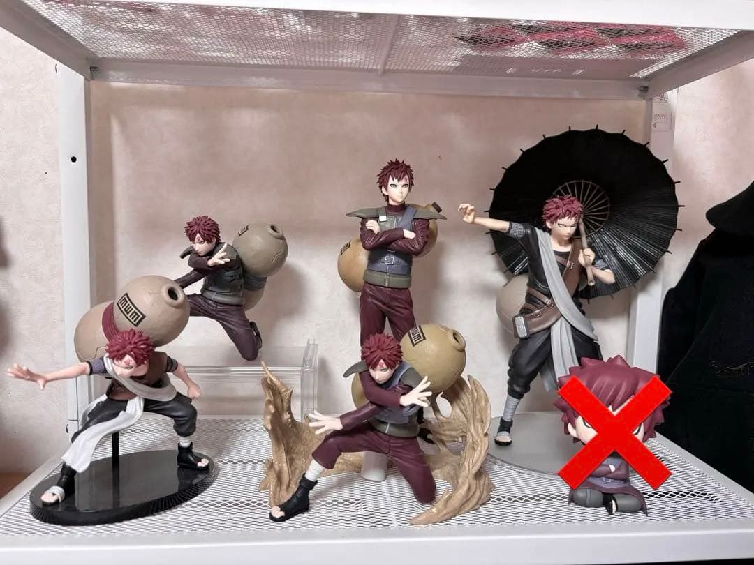 我愛羅 フィギュア るかっぷ 6体セット まとめ売り