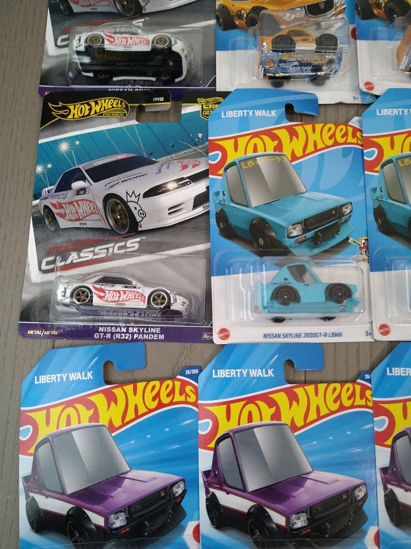 ☆送料込み☆Hot Wheels　25台セット　まとめ売り　新品未開封