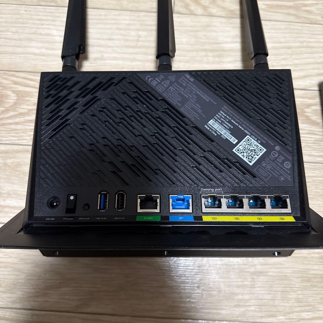 【超低遅延】ASUS RT-AC86U Proゲーミングルータ