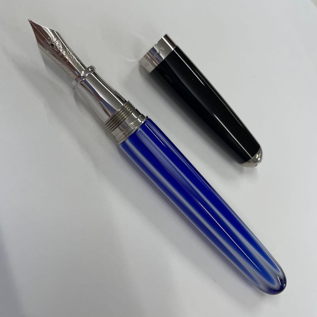 シグナム　ムラーノ　万年筆　ブルー　（F）