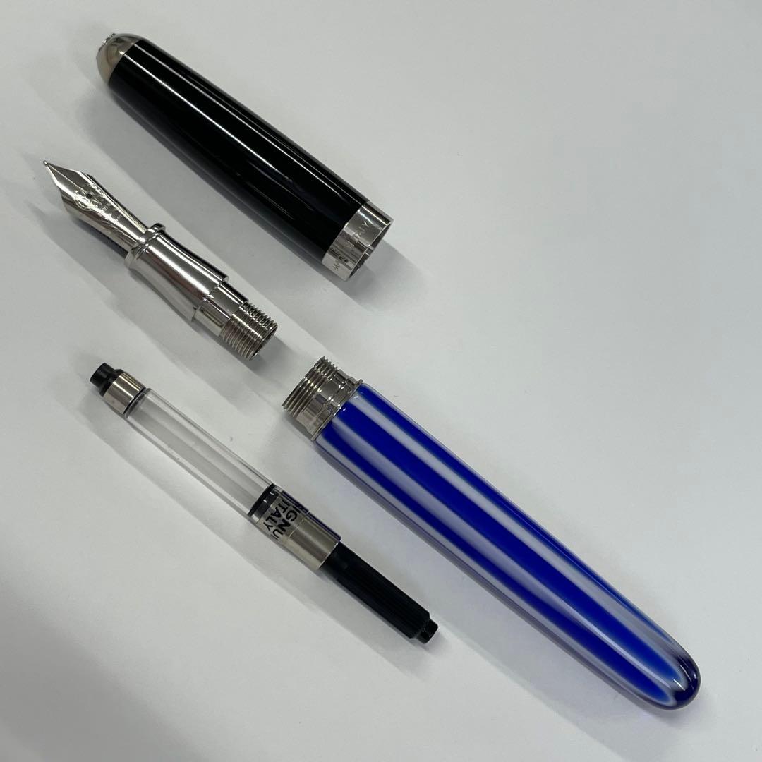 シグナム　ムラーノ　万年筆　ブルー　（F）