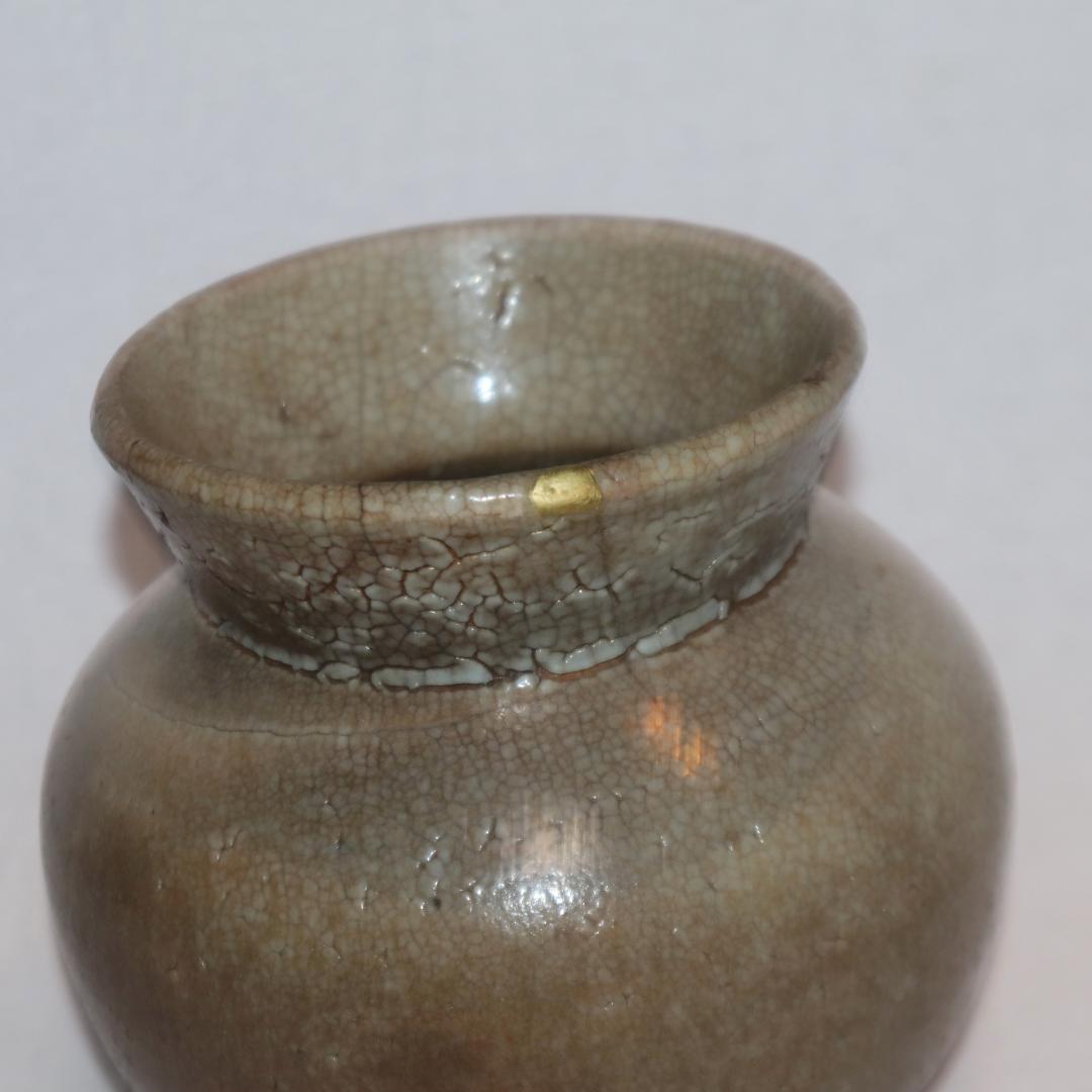 李朝　井戸の小壺