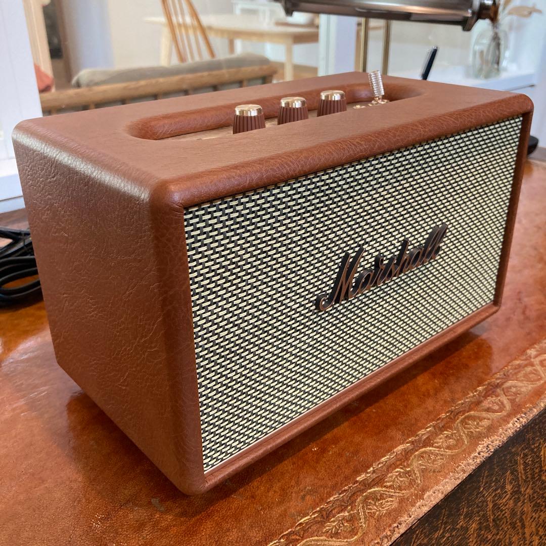 【美品】Marshall actonⅢ　ブラウン