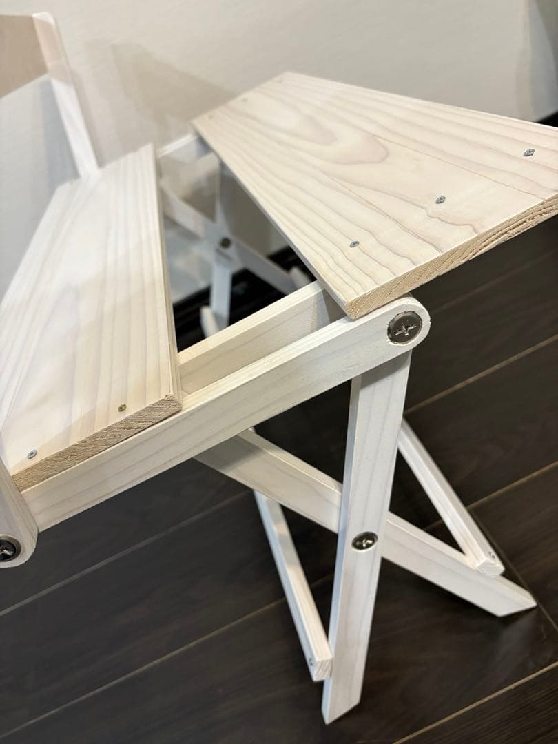 ペット 人形 ドール 撮影用 折りたたみベンチ チェア 椅子