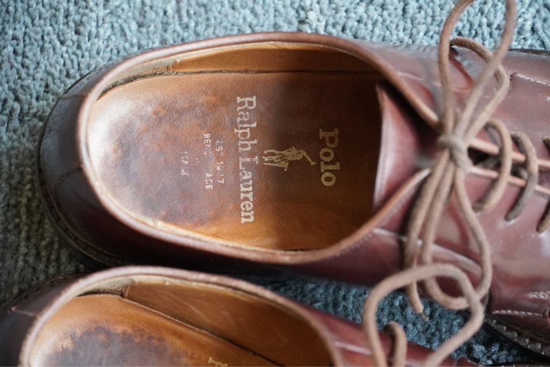 Polo Ralph Lauren ブラウン コードバンシューズ