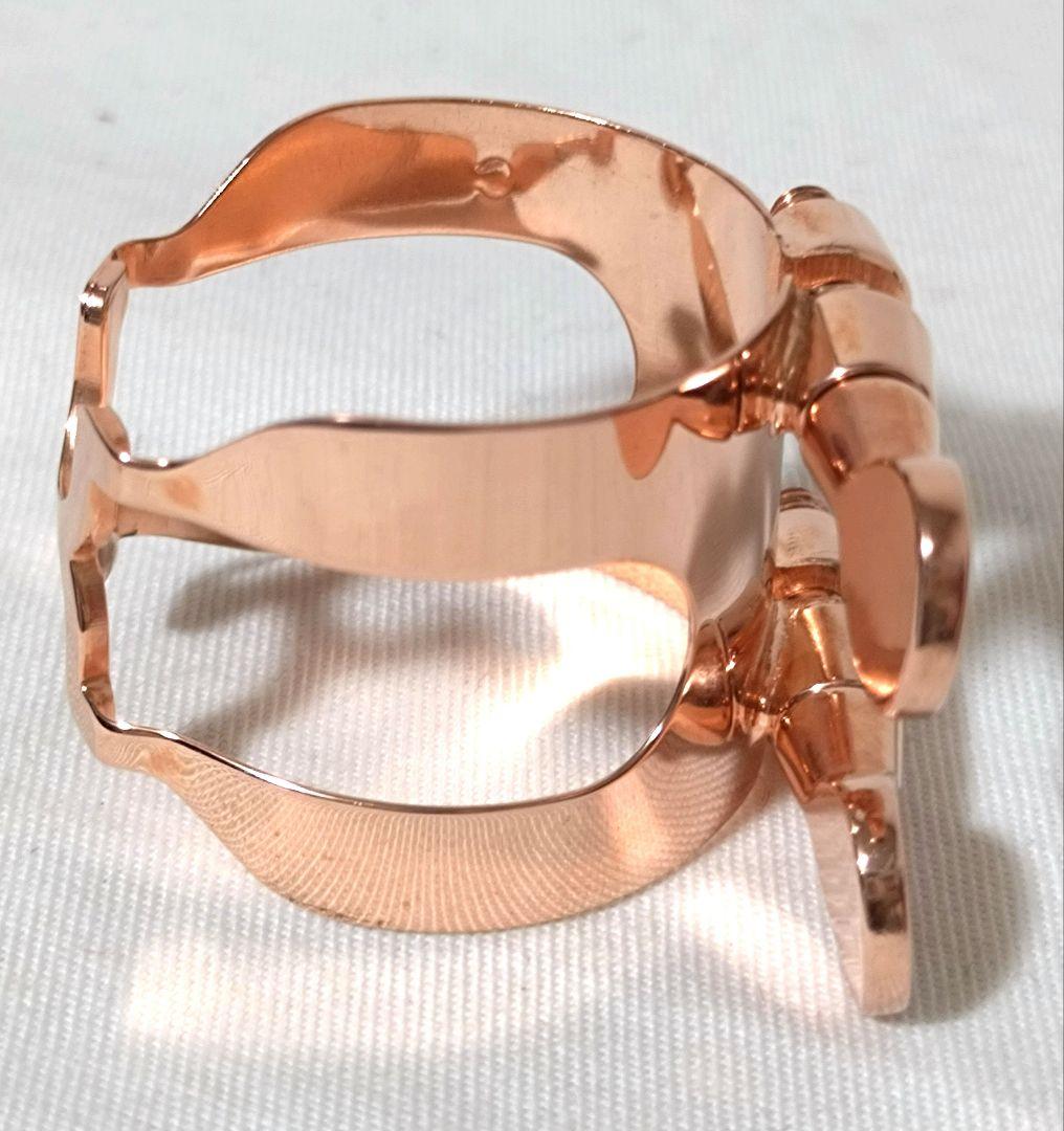 美品　HARRISON　ハリソン　B♭クラリネット　リガチャー　ピンクゴールド