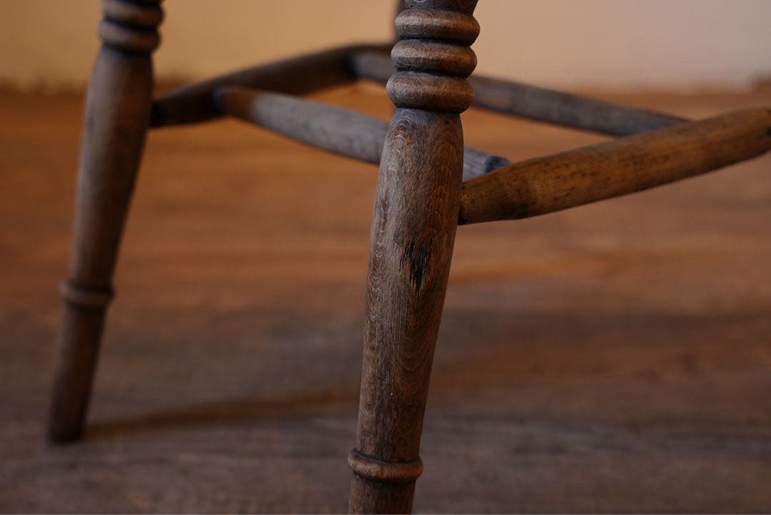 フランスアンティーク　チェア　椅子　古木　1800年代　ラスティック