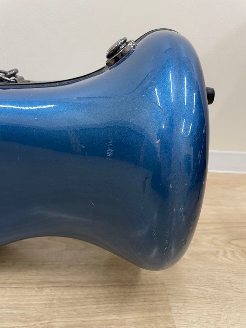 【12/16まで大幅値下げ中】CCシャイニーケース　トロンボーン　青ブルー