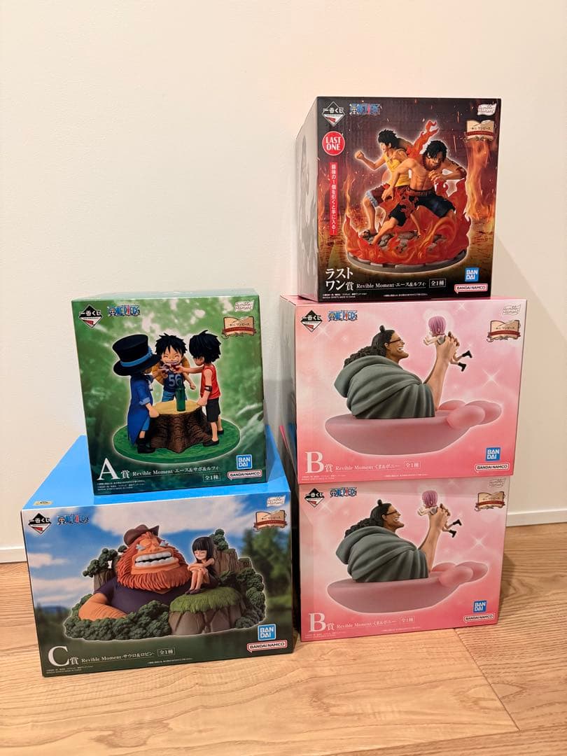 ワンピース　一番くじ　フィギュア　下位賞