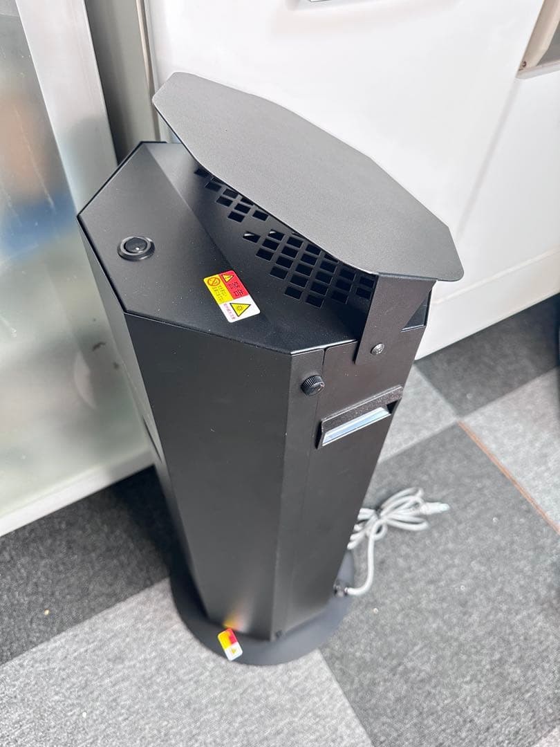 オプティプラス 循環式空気除菌装置　REAL CLEAN(黒）