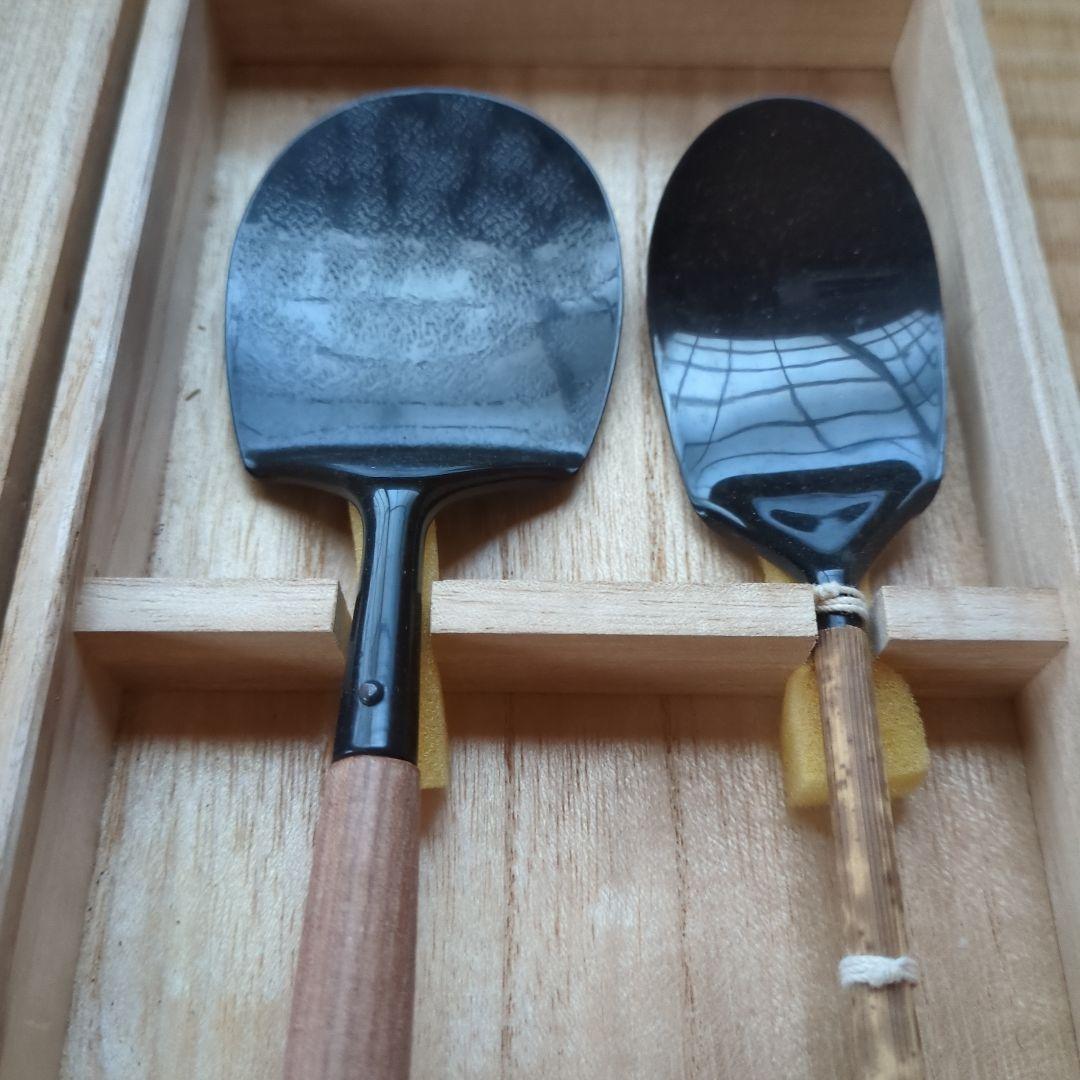 茶道具 灰道具セット　2本組　灰匙　清五郎