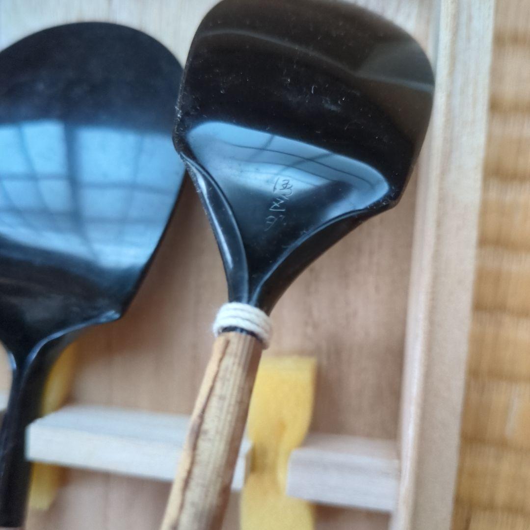 茶道具 灰道具セット　2本組　灰匙　清五郎