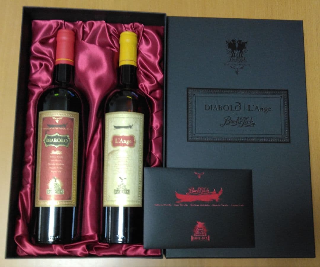 BUCK-TICK　デビュー25周年　特別限定　ワイン　ポストカード　バクチク