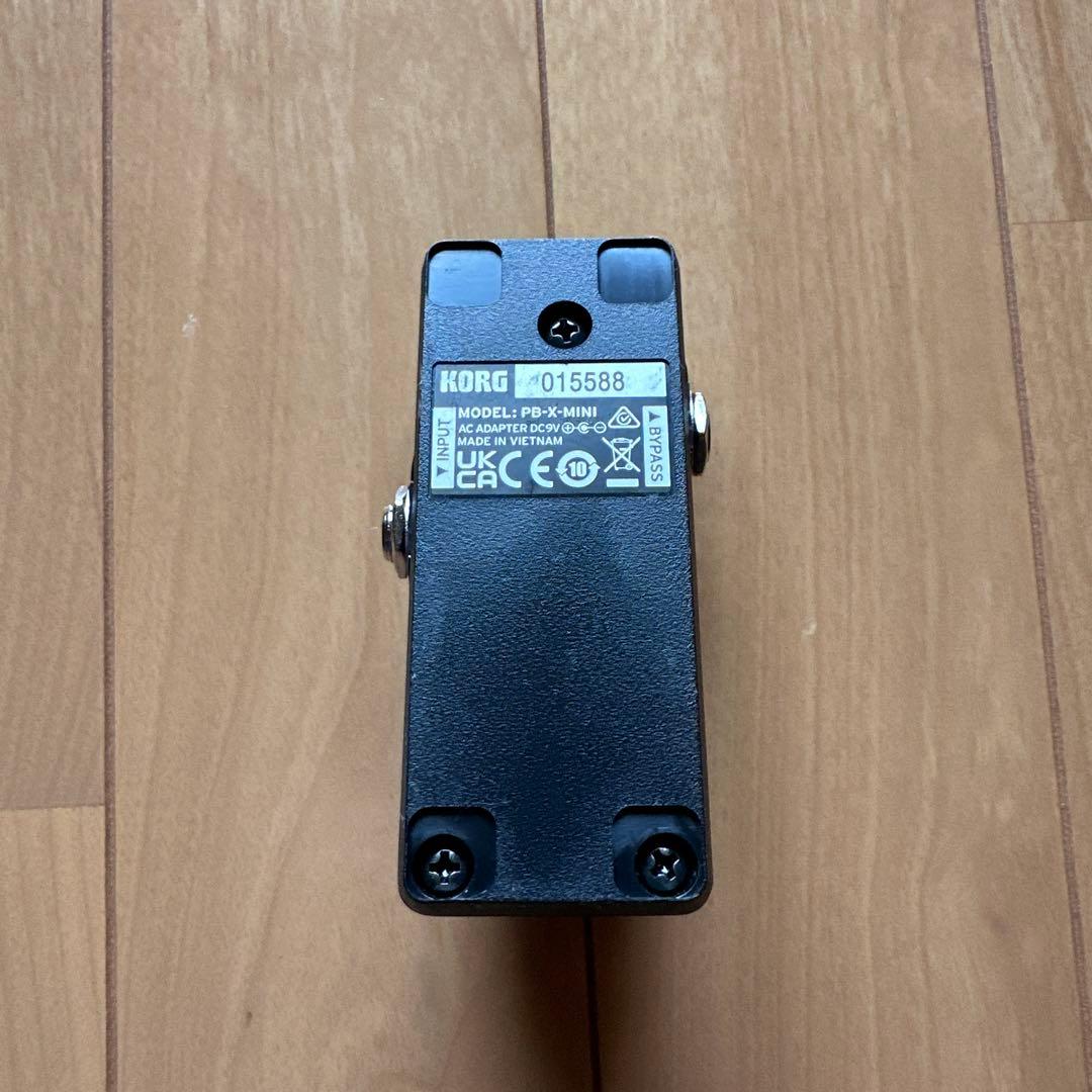 KORG Pitchblack X mini ペダル型チューナ兼バッファ