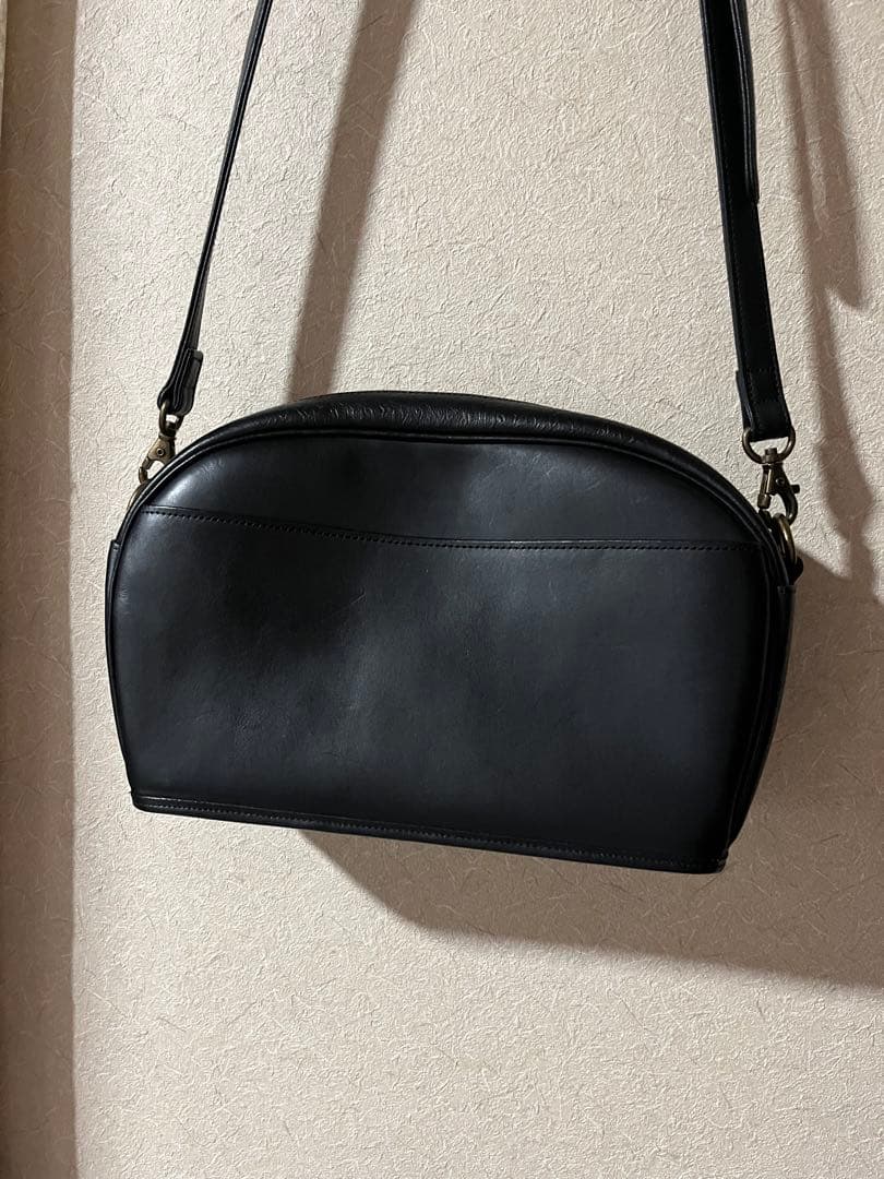 HIRAMEKI ウィリアムモリス　レザーポシェット　ダークネイビー