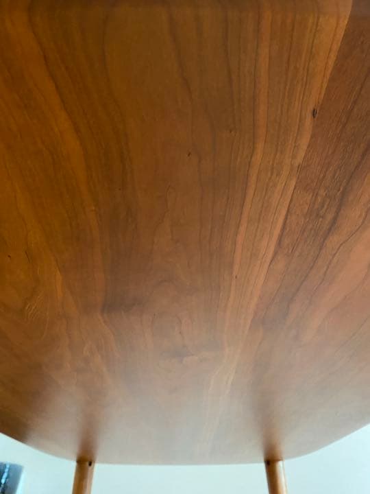 ※値下げ　家具蔵　KAGURA ダイニングテーブル　オーバル　楕円　チェリー材