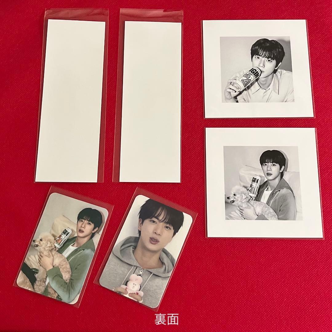 BTS ロングステッカー・ステッカー・ホログラム両面フォトカード等♡Jin