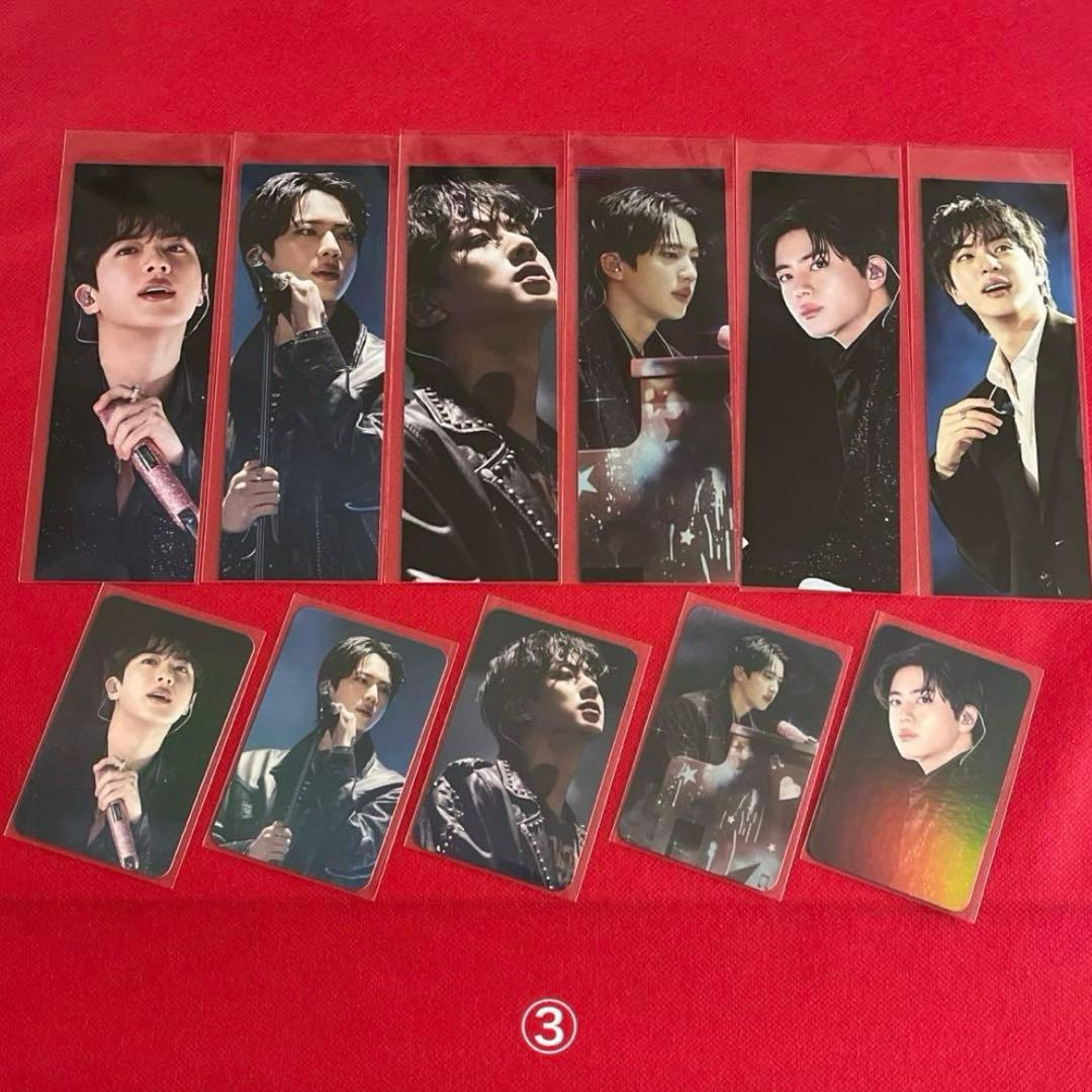 BTS ロングステッカー・ステッカー・ホログラム両面フォトカード等♡Jin